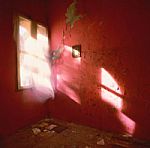 i. Interior - Pink room, mental hospital, Greece by Artist Carol Fulton