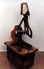 Old School Series/Guitar by Artist Rene Hinds