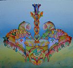 At the Spin by Artist Virginia Stuart