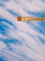 yellow crane by Artist Jacob  Clarke