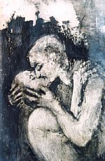 The Kiss  by Artist Corinna Button