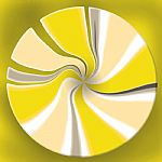 Yellow Rotation by Artist Roger Seaton