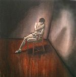 Seated Nude by Artist sebastien fitch