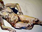 g.reclining by Artist Rosy Casimir