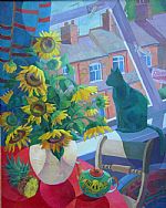 View Outside by Artist Jeanne Peach