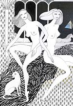 Dream of the Sisters by Artist Astrida Berzina