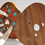 3.3SF stool by Artist Alun Heslop