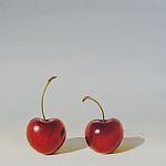 Two Ripe Cherries by Artist Sharona Lucas