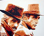 Butch and Sundance by Artist Anthony Jucker