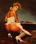 White feather by Artist  Carpin