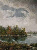 End of Summer by Artist Albert Lentacker