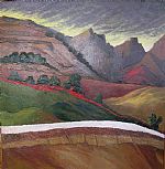 Ardales - La Tormenta by Artist Alan Burden