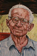 Leo ( Tuscan farmer) by Artist David Whitfield