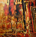 Les demoiselles de la gare by Artist Barbara Piatti