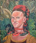Tracey-Frida (example of commission style) by Artist Allan Williams