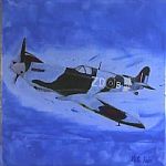 spitfire by Artist Pete Parr