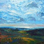 Bright Sea,Worthing by Artist Susan Jane Skilton