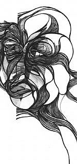 portrat by Artist Maziyar Pahlevan