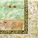 Florealbo (With white flowers) by Artist Anne Vibeke Lauridsen