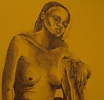 Sorrow of Magdalen by Artist Victor Sam