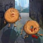 Doughnucide by Artist Mike Todd