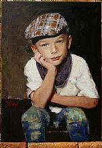 young boy by Artist Csaba Janosi