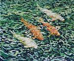 Four Fish Swimming  by Artist Steven Berry