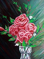 flowers 02 by Artist Abdelaziz  Alsamahy