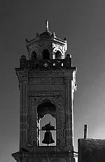 A bell tower of a church in Paralimni, Cyprus. 18 century by Artist Elena  Lavrova