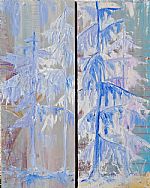 Melting Snow by Artist Natalia Stiris