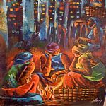 LONG AWAITING by Artist Paul Ackom Junior