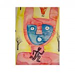 Burning House by Artist Raul Pina Perez