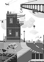 London Brick by Artist Howard Davies