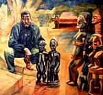 Heart and Hand by Artist Cyril  Coetzee