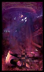 Red - Blue wine by Artist Omri Koresh