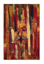 Lines, Self-Portrait by Artist Michael Knight