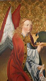 Archangel (copy from gothic altar - Strzegom,Poland, 1486/87) by Artist Katarzyna Lesiakowska-Tofil
