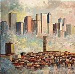 Skylines by Artist Rolando Lambiase