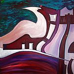 Windswept  by Artist Jane Cartney