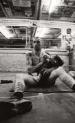 Boxer And Baby 2. by Artist Andrew Lever