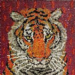 Tiger Tiger Burning Bright by Artist Gemstone Creative