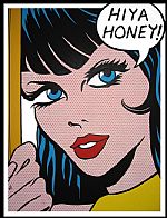 Hiya Honey! by Artist J Youngerman