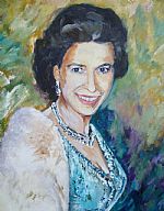 Queen Elizabeth II by Artist Barbara Douglas