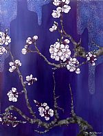 Spring Messenger-Apricot by Artist Mayumi Hatano