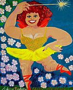 yellow fairy  by Artist Antonia Taylor