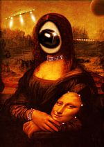 Mona From Mars by Artist Graham Smith