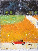 Thunderstorm by Artist Gia  Revazi