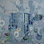 In a French Garden (2) by Artist Claire Dowson