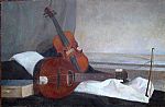 Violin and Mandolin by Artist Peter Colquhoun