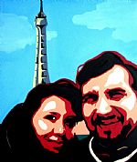 Tourists by Artist Sandra Laane